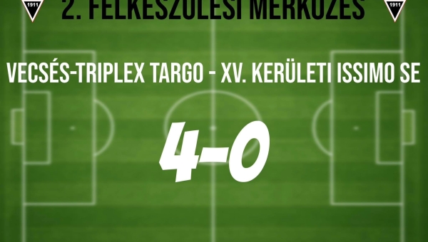 2. Felkészülési mérkőzés!