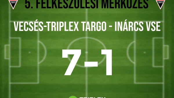 5. Felkészülési mérkőzés.
