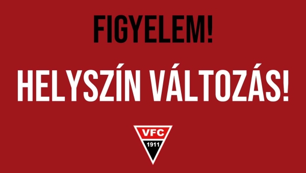 Helyszín változás! 